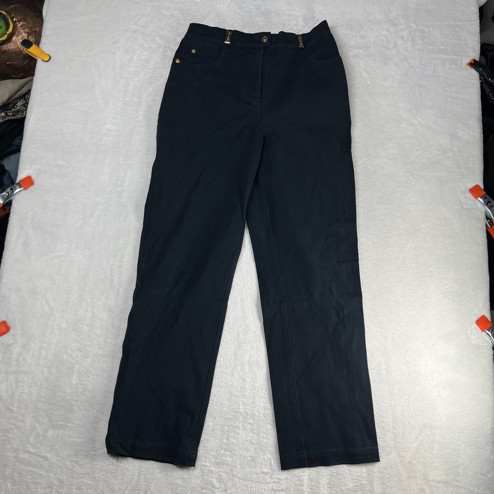 St. John Sport by Marie Gray Jeans Women's 6 Dark Wash Denim‎ Classic - 28X28.5